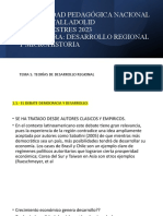 TEMA 5.1 y 2. Teorias D Desarrollo. Moderaciones