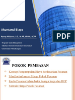 HARGA POKOK PESANAN