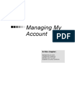 Managing My Account