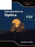 George Asimellis - Introduction To Optics Lectures in Optics Vol 1 (Lectures in Optics, 1) 1 (2020, SPIE - The International Society For Optical Engineering)