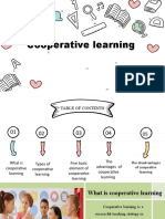 Benefits of cooperative learning