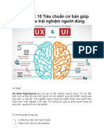 Tối ưu UX