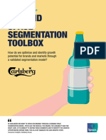 Carlsberg - Demand Space Segmentation Toolbox - Ipsos Denmark