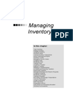 Managing Inventory