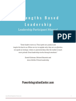 Strength Based Leadership