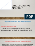 Ang Kahulugan NG Dignidad