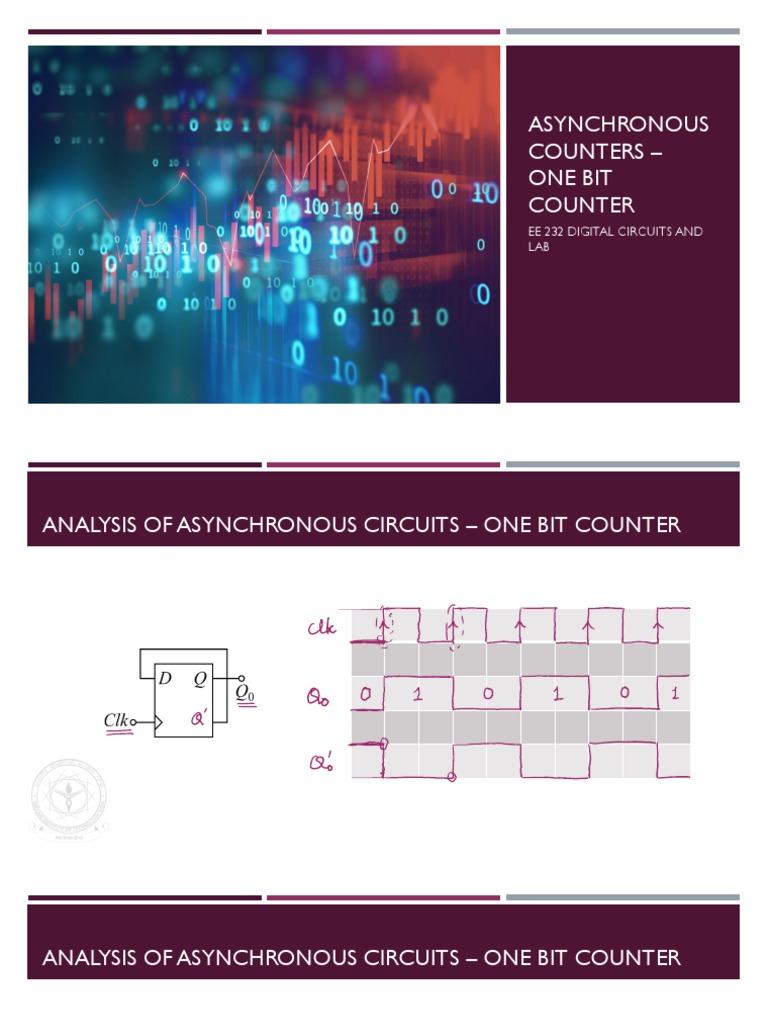 Asynchronous Counters | PDF