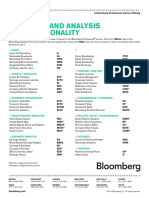 Bloomberg Cheat Sheet For Equity 1677336789