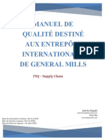 General Mills Global Warehouse Quality Manual French Dec 19
