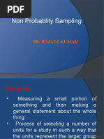 Non Probablity Sampling