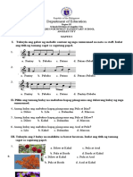 Mapeh-15 Items-With Answer Key