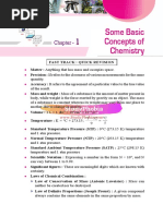 Some Basic Concepts of Chemistry Class 11 | PDF | Mole (Unit) | Chemistry