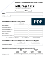 Guidebook For Measuring Performance - Form B - Airport APM Performance Measures Page 1 of 2