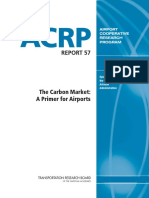 The Carbon Market - A Primer For Airports PDF