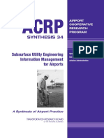 Subsurface Utility Engineering Information For Airports