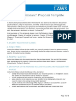 Dissertation research proposal template (2)