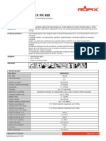 Tehnički List RÖFIX FN 690 Masa Za Niveliranje Podova Bs PDF