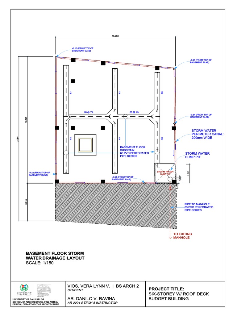 Vios Task6and7 Sump Pit and Calculations PDF Drainage Earth
