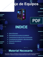 Montaje de Un Equipo PDF