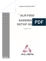 8102141-000 - RevF - ALR-F800 Guide, Hardware Setup