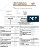 Part 1. Respondents Profile. Direction: Please Place A Checkmark (