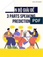 TRỌN BỘ GIẢI ĐỀ 3 PARTS SPEAKING PREDICTION (STUDENT VERSION) (updated) PDF