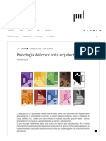Psicología Del Color en La Arquitectura PDF