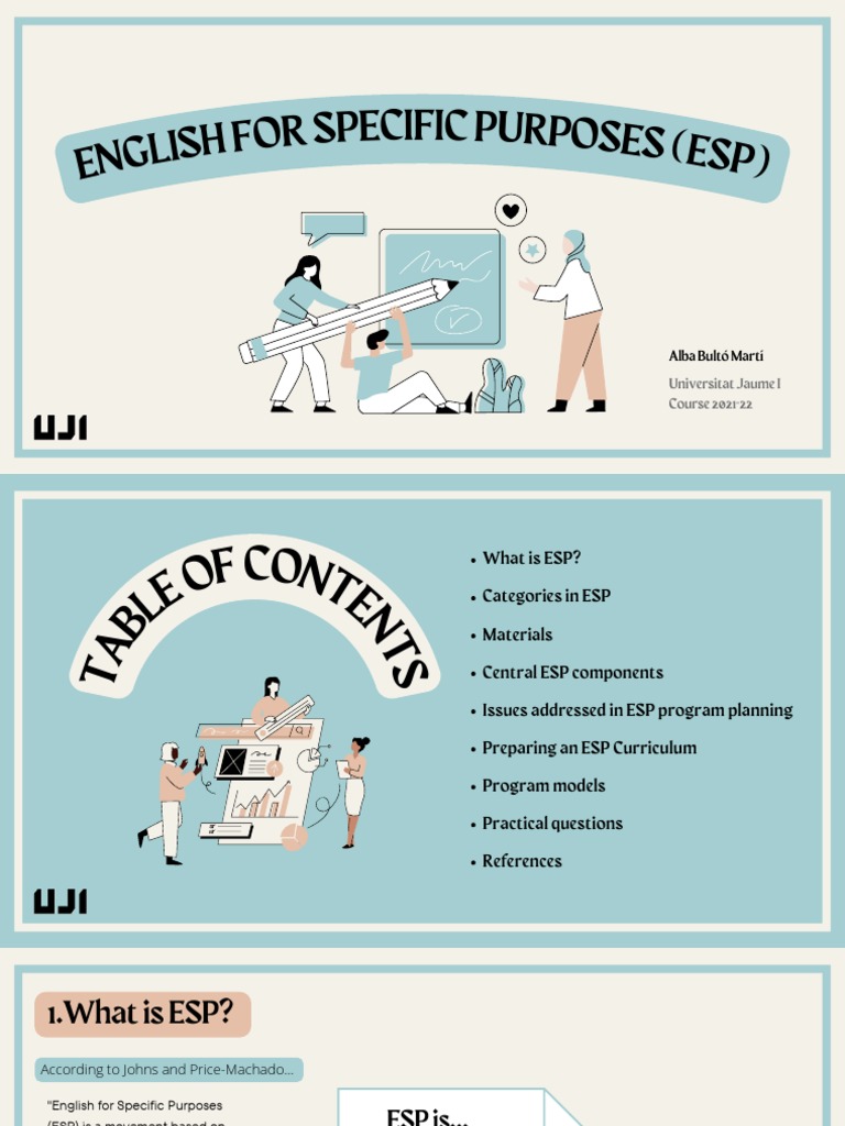 Task 1 ESP Alba Bultó | PDF | English As A Second Or Foreign Language ...