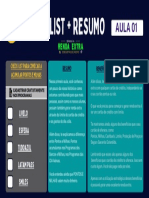 Check List - Resumo - Aula 01 PDF