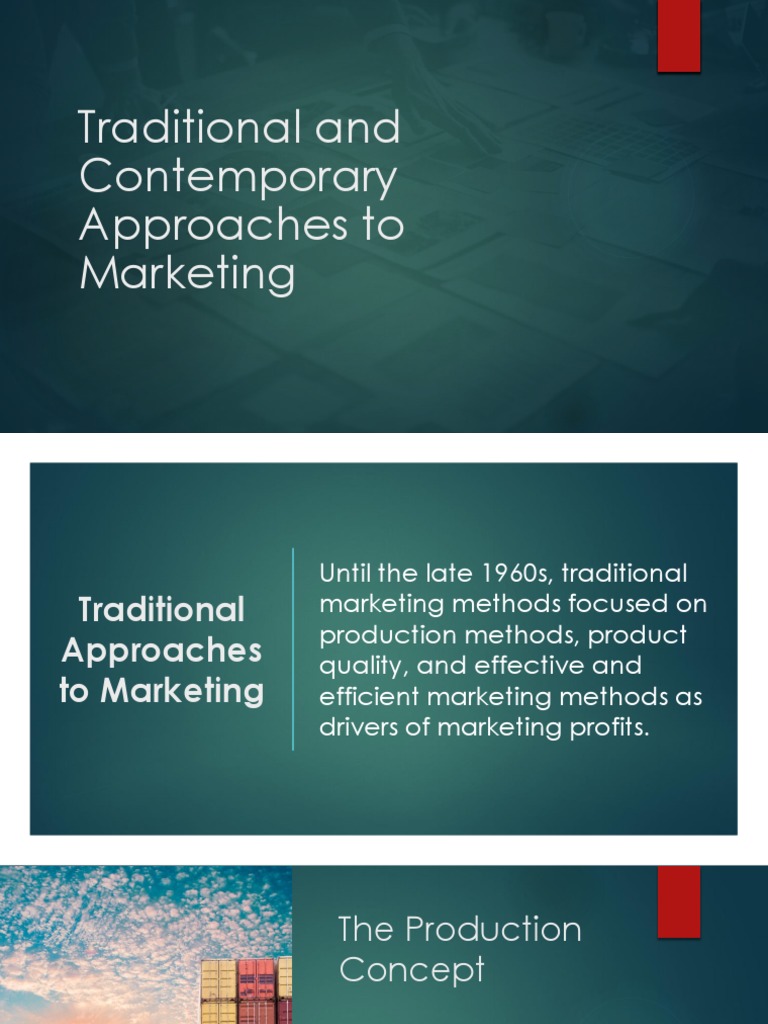 Approaches in Marketing | PDF | Marketing | Customer