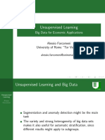 Unsupervised Learning: Big Data For Economic Applications