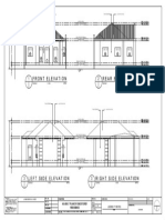 Plain Cement G.A. #26 Steel Tile Roof As-Built Plan