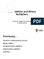 ELEC2141 BCD Adders and Mutlipliers