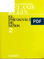 El P Sicoanalisis de Ninos PDF