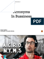 Acronyms in English PDF