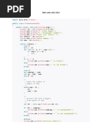 Computer Codes For Class IX