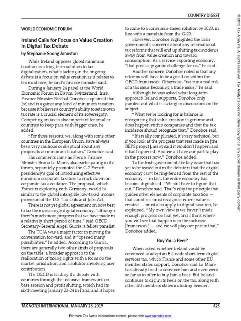 Johnston 2019tni4 21 PDF Taxes Corporate Tax