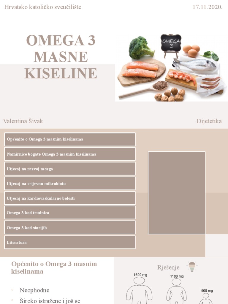 Omega 3 Masne Kiseline PDF
