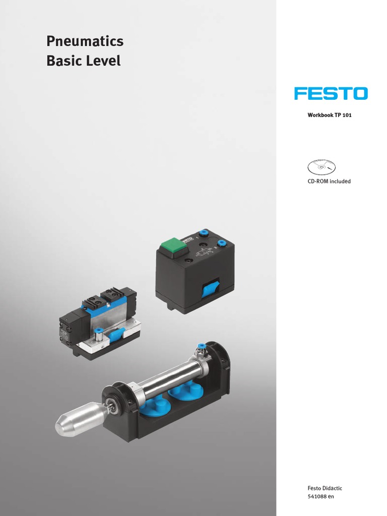 Pneumatics Basic Level Festo Didactic Pdf Valve Switch