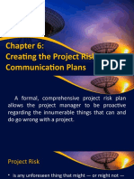 Chapter 6 - Project Risk and Communication