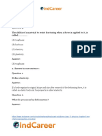 Maharashtra Board Solutions Class 11 Physics - Chapter 6 Mechanical Properties of Solids