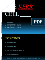 The Kerr Cell