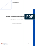 Manual de Publicacioìn de Tesis de La Universidad de Celaya - Junio 2022 PDF