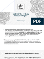 08-UUD NRI THN 1945 SBG KonstNegara Dan 09-Perubahan Konst