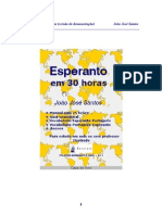 JJSantos Esperanto Em 30 Horas (Parte Do Livro PT)