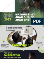 Mateus 11,27 João 5,19, 30 João 8,18-28 (PDF) - 1