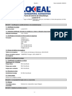 Ficha de dados de segurança para cola Loxeal 53-14