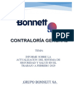 GB - Informe Sobre La Actualización Del SSST 2023