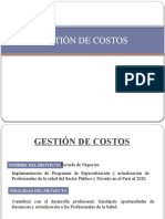 Gestión de Costos