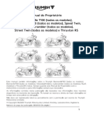 Manual Do Usuário Triumph Speed Twin (2020) (Inglês - 198 Páginas) PDF